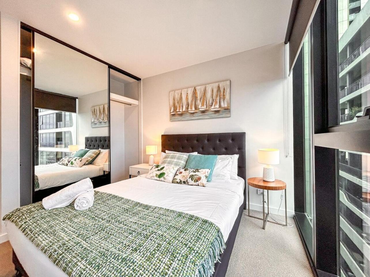Dreamy View On High Level 2Br1Ba Apt Cbd Poolgy 墨尔本 外观 照片