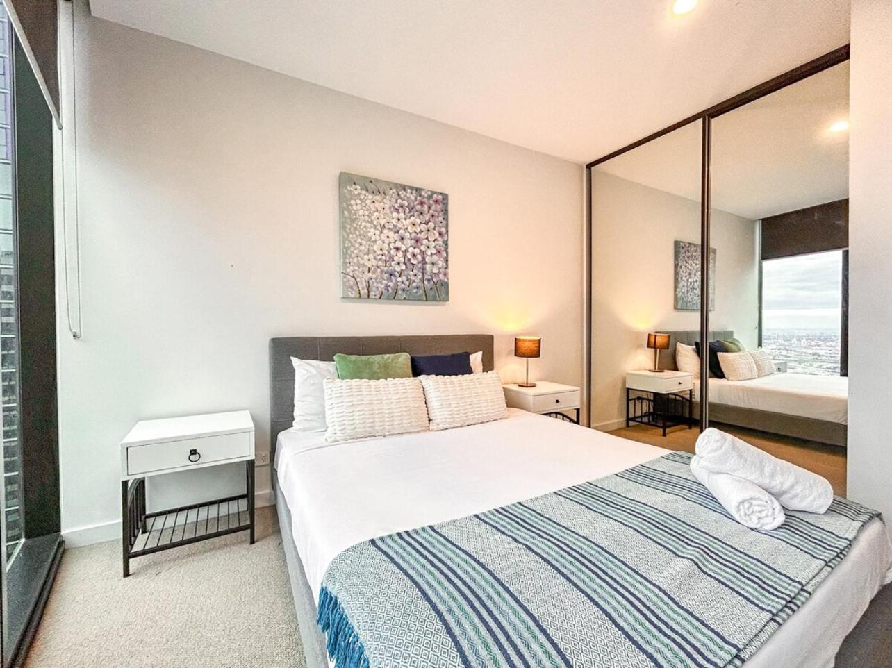 Dreamy View On High Level 2Br1Ba Apt Cbd Poolgy 墨尔本 外观 照片