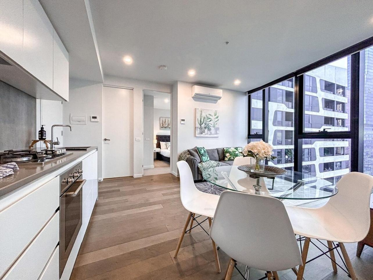 Dreamy View On High Level 2Br1Ba Apt Cbd Poolgy 墨尔本 外观 照片